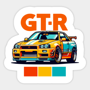 Nissan GTR Sticker